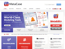 Tablet Screenshot of metacase.com
